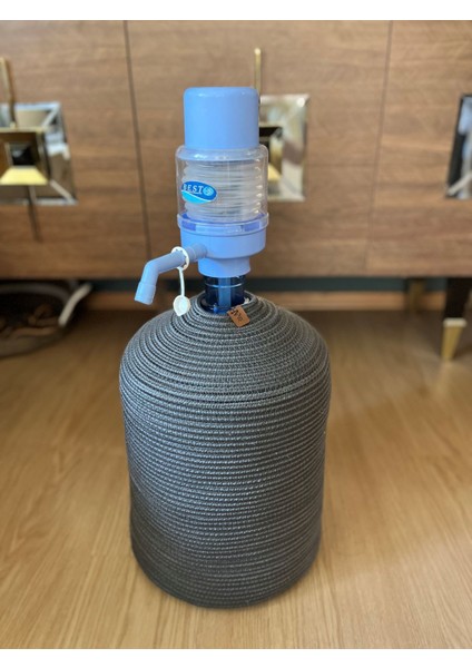 Hasır Ip Kaplamalı Doğal ve Şık Su Damacana Kılıfı - Örtüsü fiyatları