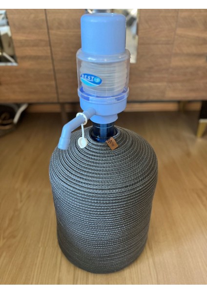 Hasır Ip Kaplamalı Doğal ve Şık Su Damacana Kılıfı - Örtüsü fırsatları