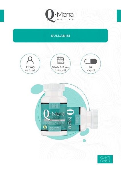Q-Mena 30 Kapsül – Kadın Menopoz Dönemi Desteği-3 Kutu fiyatları