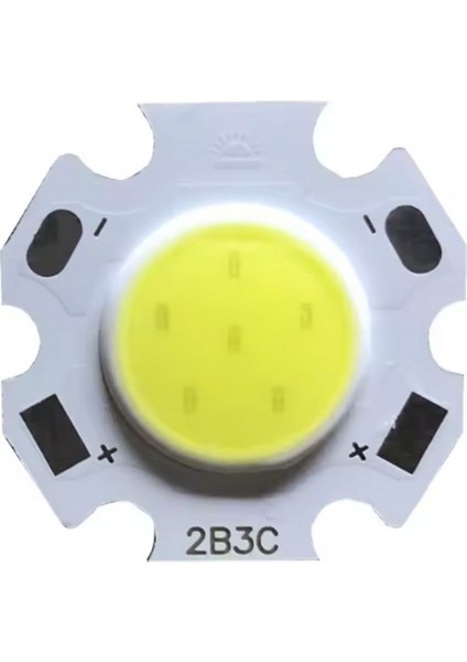 12V 5W Beyaz Cob LED (3 Adet)