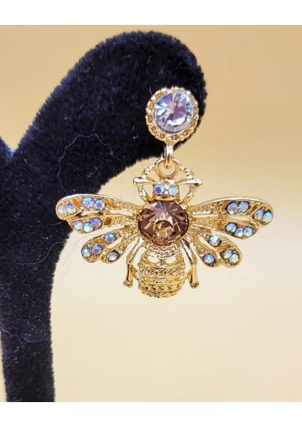 Gold Kraliçe Arı Küpe fiyatları