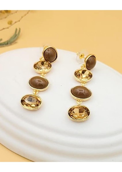 Amber Işıltısı Küpe fırsatları