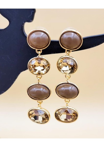 Amber Işıltısı Küpe indirimleri