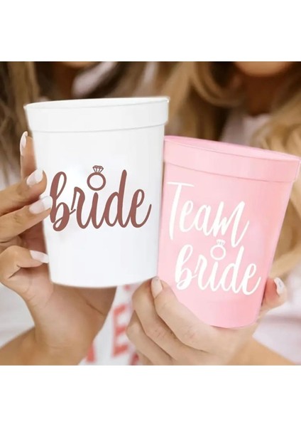 Gelin Olacak 11'li Bardak Seti Bekarlığa Veda Partilerine Özel modelleri