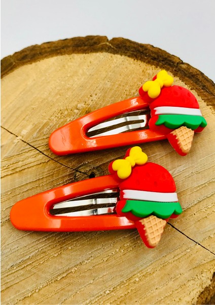 2 Li Figürlü Renkli Lüks Çıt Çıt Toka