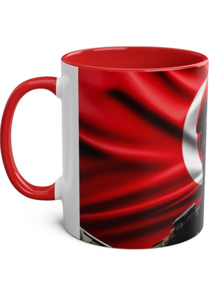 Bordo Bereli Komando Baskılı Kupa modelleri