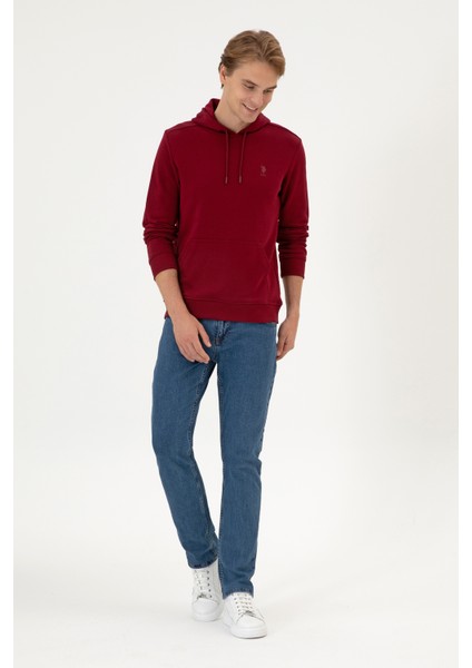 Erkek Bordo Sweatshirt 50313720-VR014 fırsatları