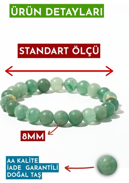 Aventurin Doğal Taş Bileklik Doğal Taş fiyatları