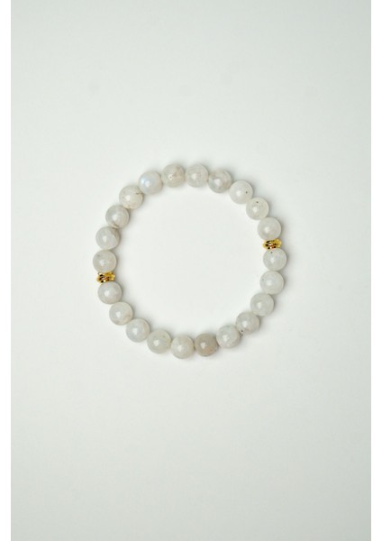 Ay Taşı Doğal Taş Bileklik – Dişil Enerji, Içsel Denge ve Sezgi | 1. Sınıf Doğal Taş