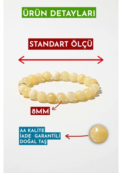 kalsit doğal taş bileklik (dengenin sembolü) doğal taş fiyatları