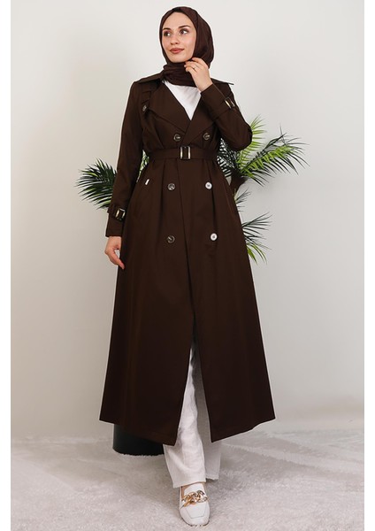 Terra Trençkot Acı Kahve