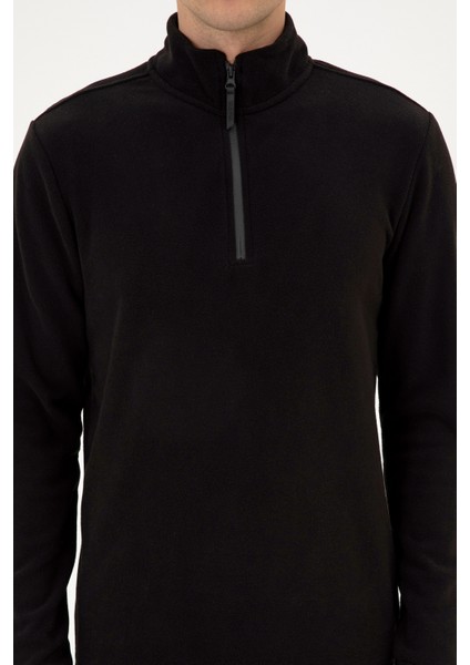 Erkek Siyah Sweatshirt 50313777-VR046