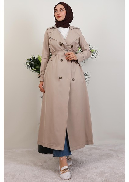 Terra Trençkot Krem