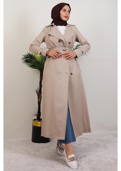 Terra Trençkot Krem modelleri