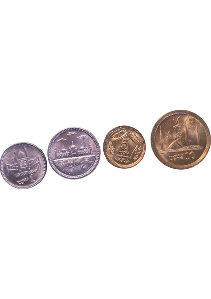 Pakistan Rupi Çil 4'lü Set