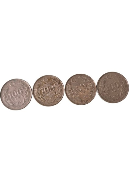 1984-85-86-87 Yılı 100 Lira