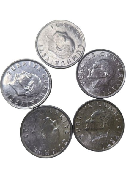 1987 Yılı 10 Lira 5 Adet Çil fiyatları