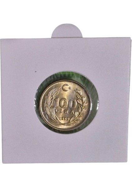 1989 Yılı 100 Lira Çil