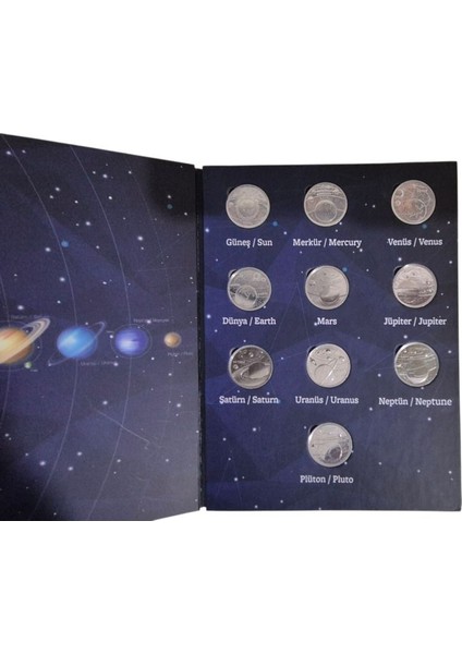 Güneş Sistemi Hatıra Para Seti fiyatları