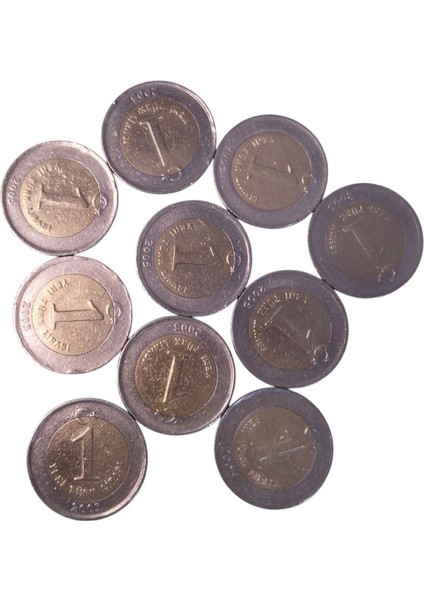 2005 Yılı 1 Lira 10 Adet