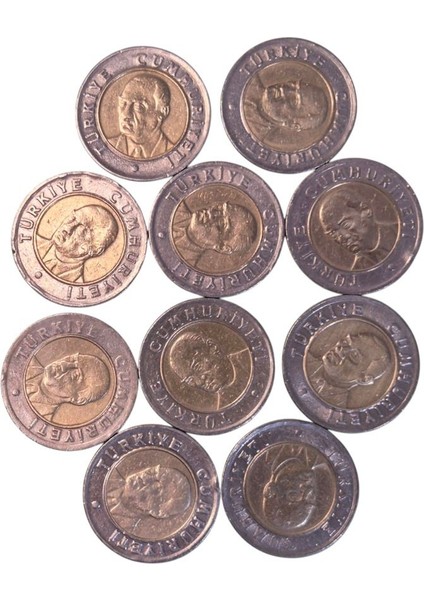 2005 Yılı 1 Lira 10 Adet fiyatları