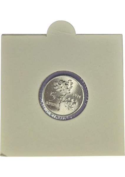 1975 Yılı 5 Kuruş Aile Planlaması (Fao) Çil