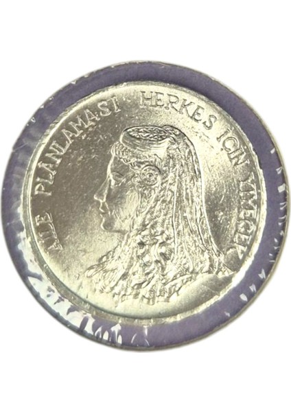 1975 Yılı 5 Kuruş Aile Planlaması (Fao) Çil fiyatları