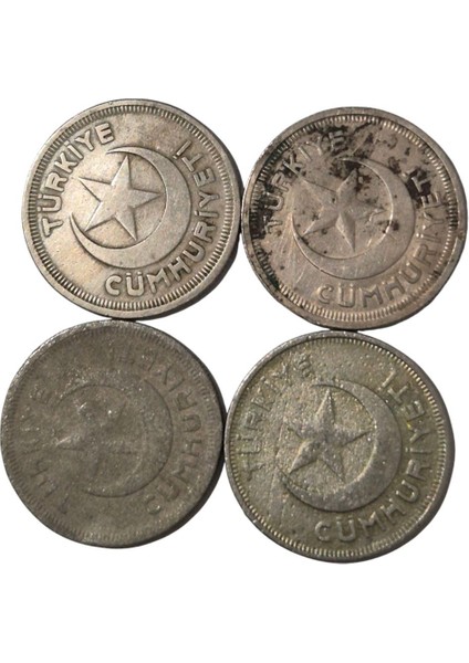 1937-1938-1940-1941 Yılı 10 Kuruş Cumhuriyetin İlk Dönemi fiyatları