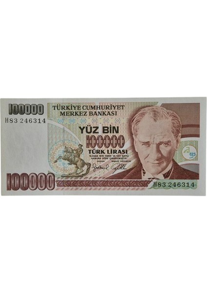 7. Emisyon 100 Bin Lira Çil H83