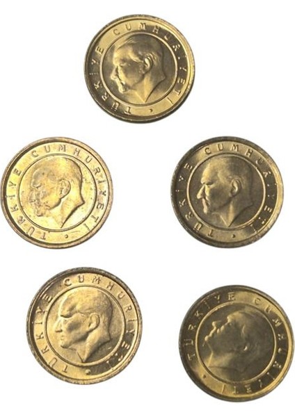 2005 Yılı Çil 1 Kuruş 5 Adet fiyatları