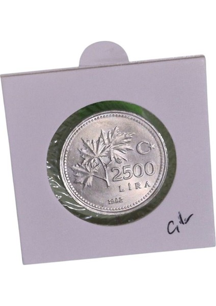 1992 Yılı 2500 Lira Çil