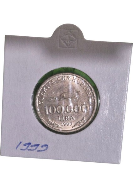 1999 Yılı Çil 100 Bin Lira