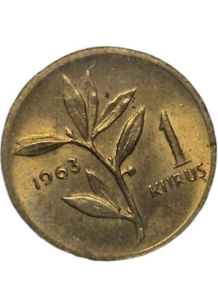 1963 Yılı Çil 1 Kuruş