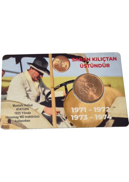 1972 Yılı 10 Kuruş Çil