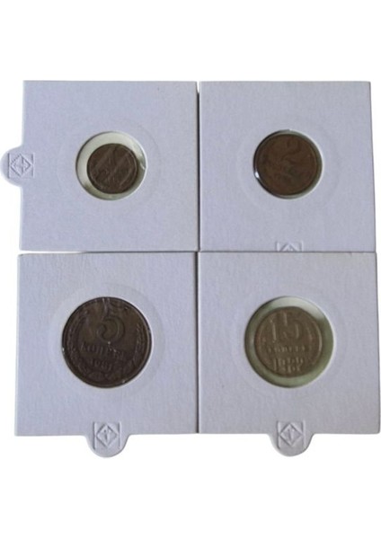 1-2-5-15 Kopek Sscp Rusya Seti
