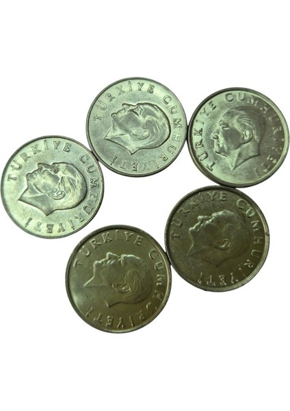 1986 Yılı 10 Lira Çil 5 Adet fiyatları