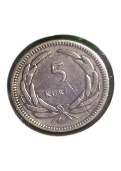 1956 Yılı 5 Kuruş Ççt