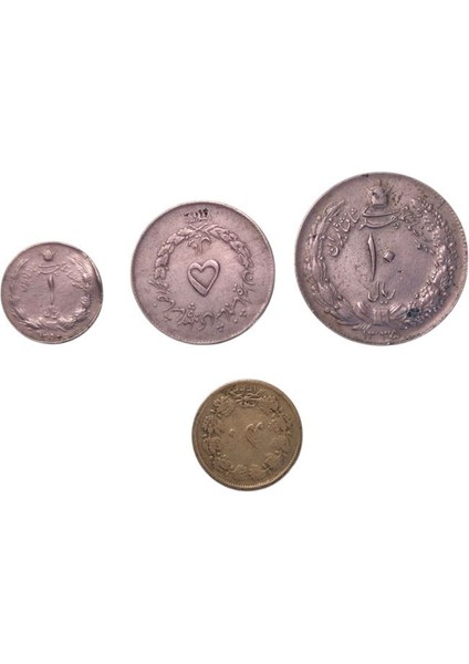 İran Eski Dönem Riyal Lotu(1-5-10-50)