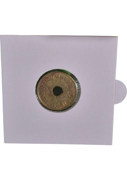 1951 Yılı Delikli 1 Kuruş fiyatları