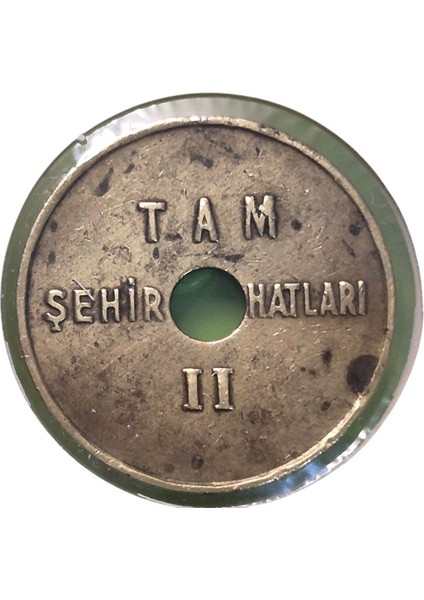 Tam Şehir Hatları Jetonu Delikli fiyatları