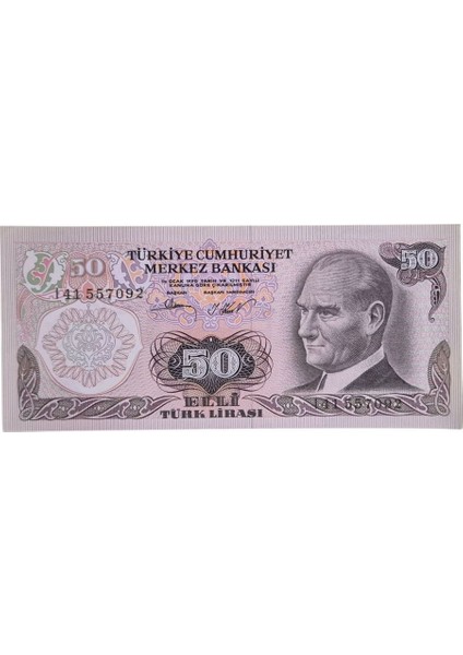 6. Emisyon I Serisi Çil 50 Lira