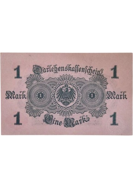 1914 Yılı 1 Mark Çil