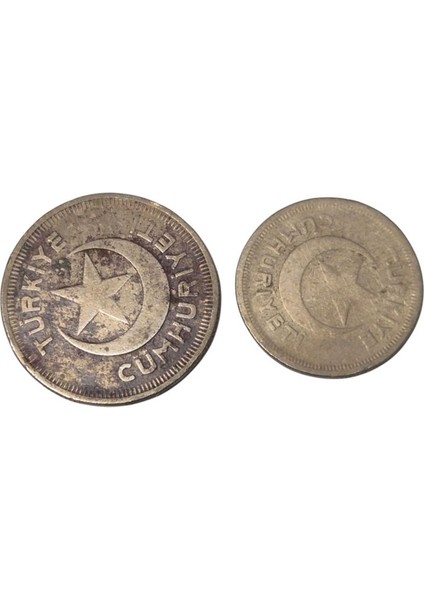1938 Yılı 5 Kuruş ve 10 Kuruş fiyatları