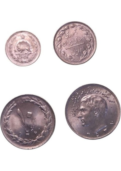 İran 1-2-10 Riyal Çil 4 Adet fiyatları