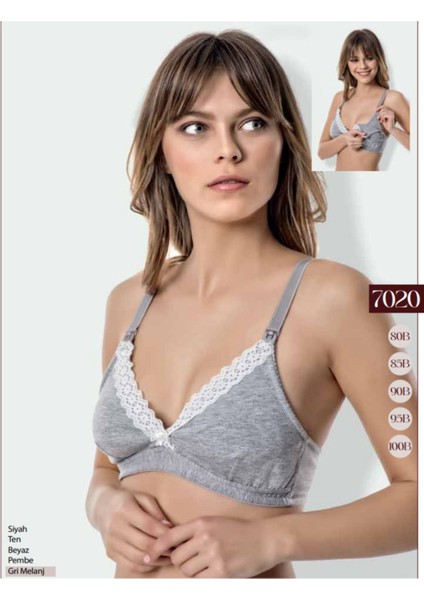 Iç Giyim Godewo Rahat Pamuklu Emzirme Sütyen