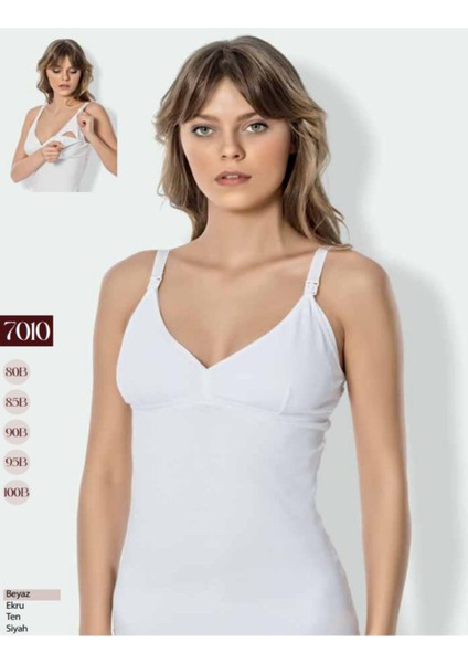 Iç Giyim Godewo Pamuklu Emzirme Atleti