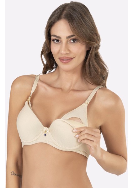 Iç Giyim Kaplı Balenli Emzirme Sütyeni Desteksiz