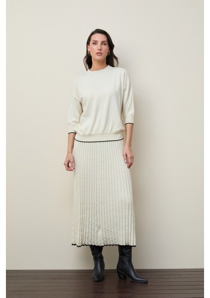 Yün Fitilli Midi Etek fiyatları