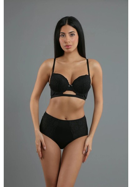 Iç Giyim Newbra Desteksiz Dantelli Sütyen Takım