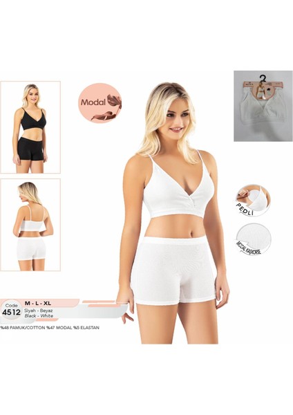 Iç Giyim Kota Modal Kumaş Şortlu Ikili Takım